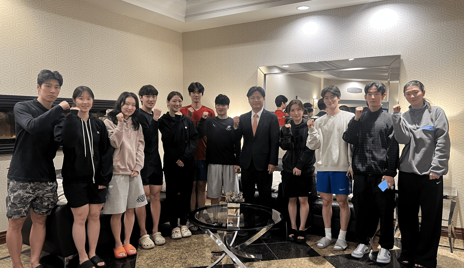 총영사 직무대리, 2025/26 국제빙상경기연맹(ISU) 쇼트트랙 월드투어 한국대표단 경기 참석 및 응원