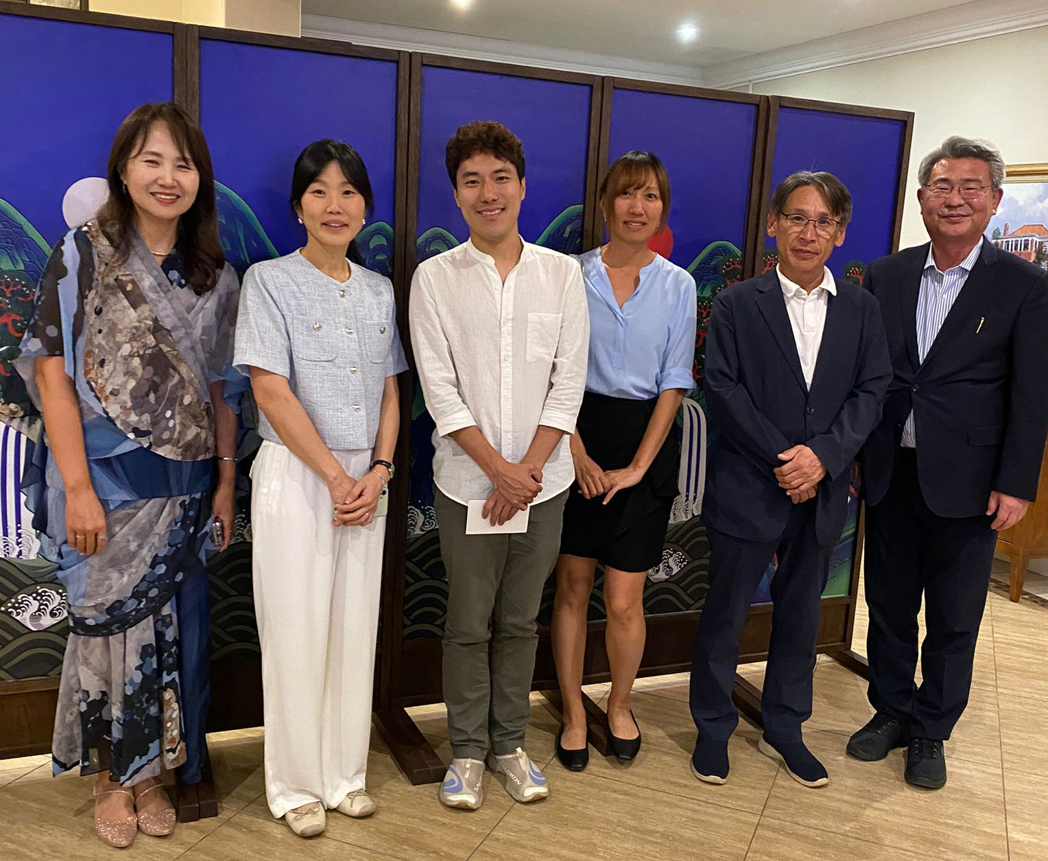 양동한 대사, 함경 오보이스트 초청 만찬(10.16)