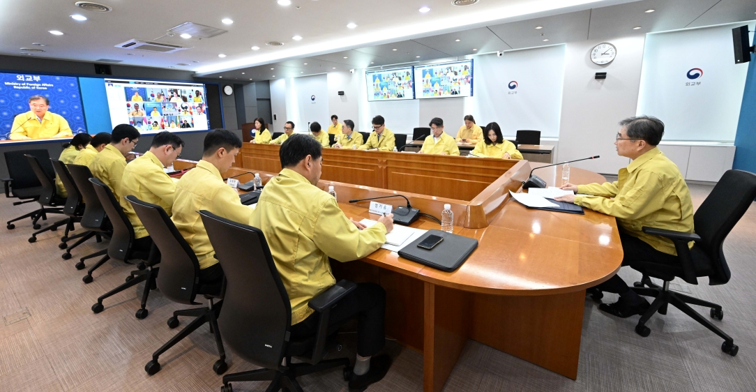 조현 외교장관, 초국가범죄 대응 관련 동남아 지역 공관장들과 화상회의 개최