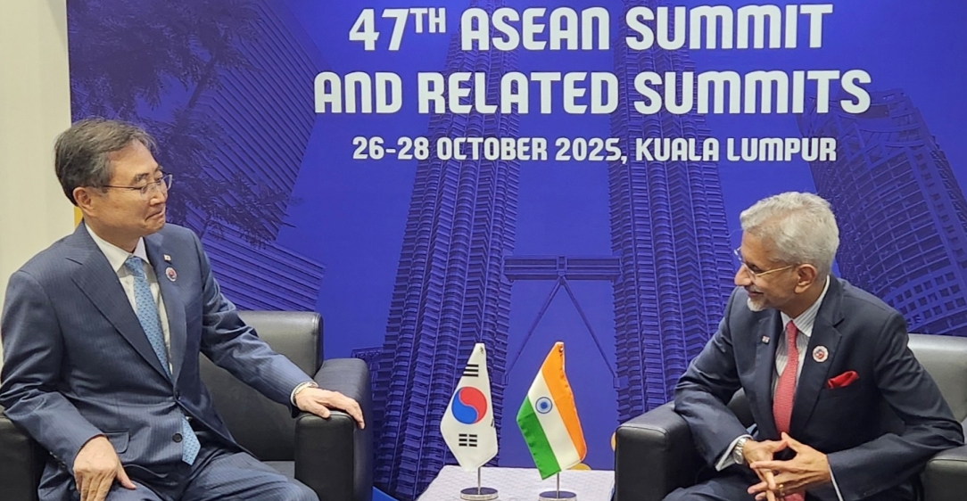 한-인도 외교장관 회담                                                                    