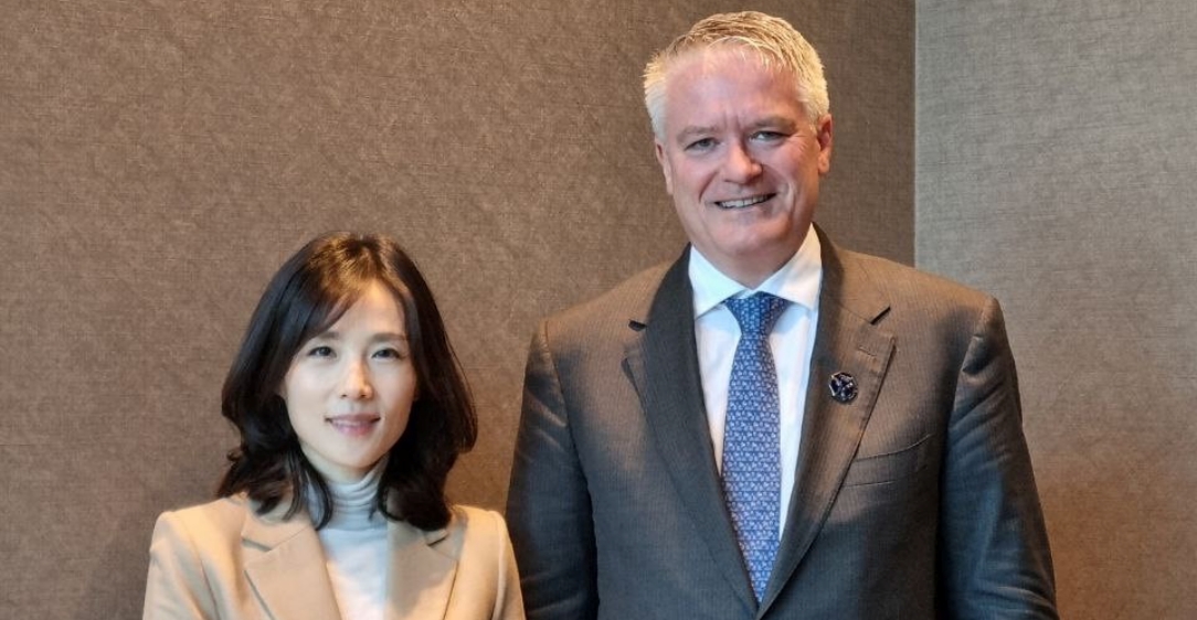김진아 2차관, OECD 사무총장 면담                                       