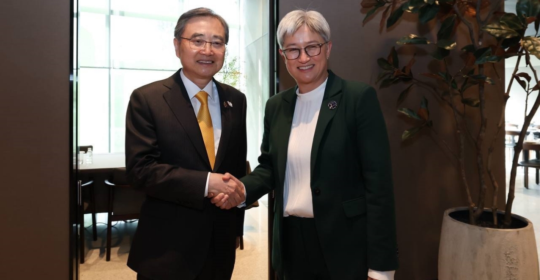 한-호주 외교장관회담 개최                                                