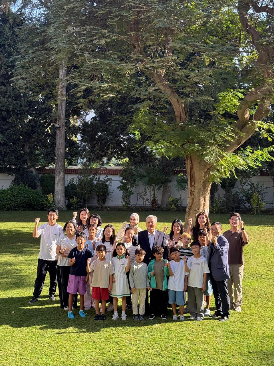 김용현 대사, 한국학교 재학생들과 독도의 날 기념행사