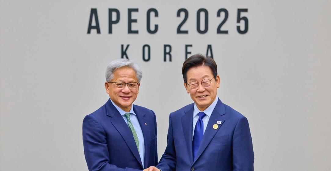 엔비디아 대표 및 IMF 총재 접견                                                