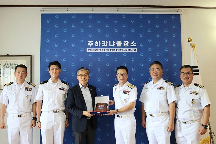 2025년 합동순항훈련 전단 괌 방문