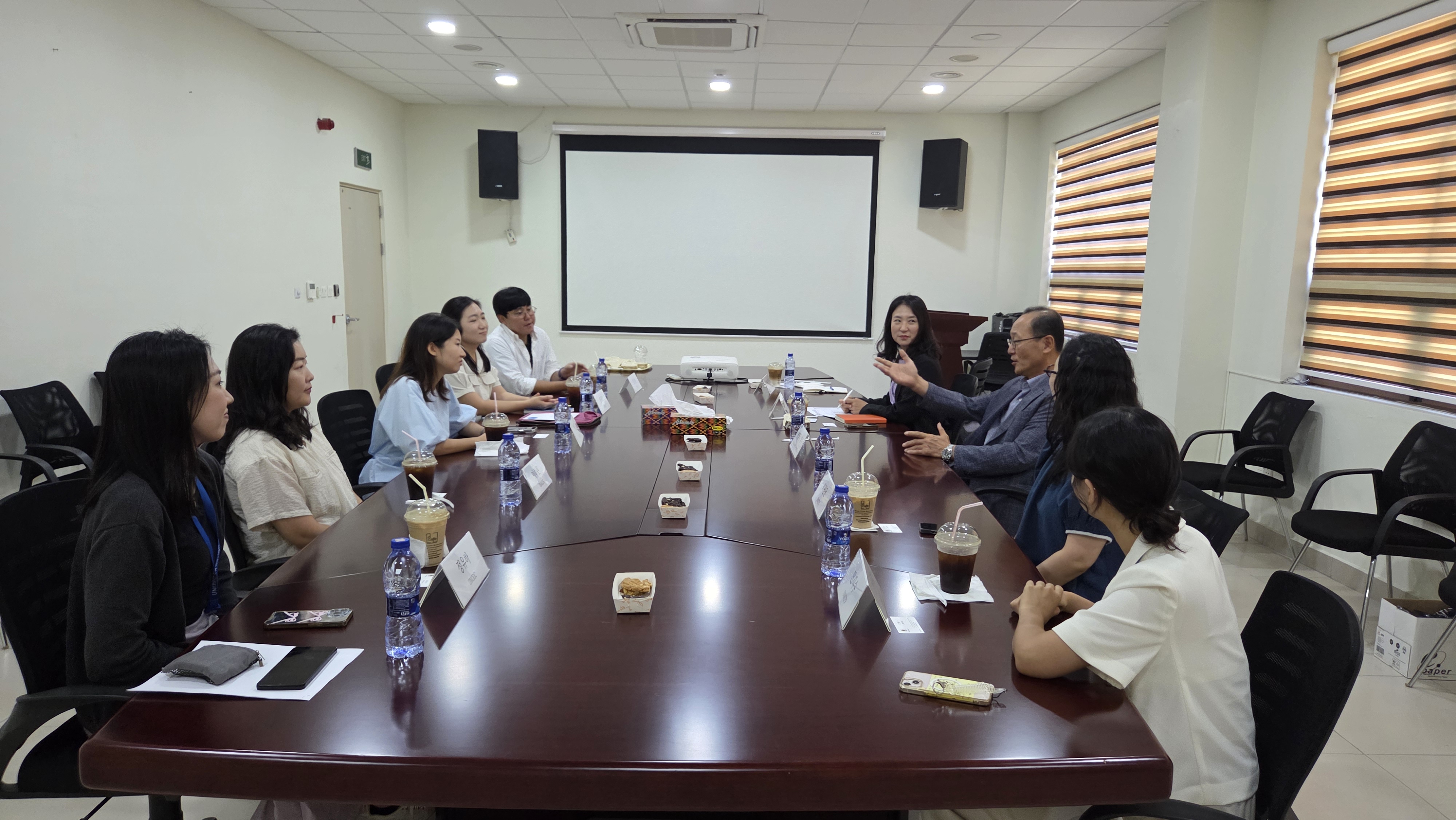 가나 소재 국제기구 근무 한국인 직원 간담회(11.12) 개최