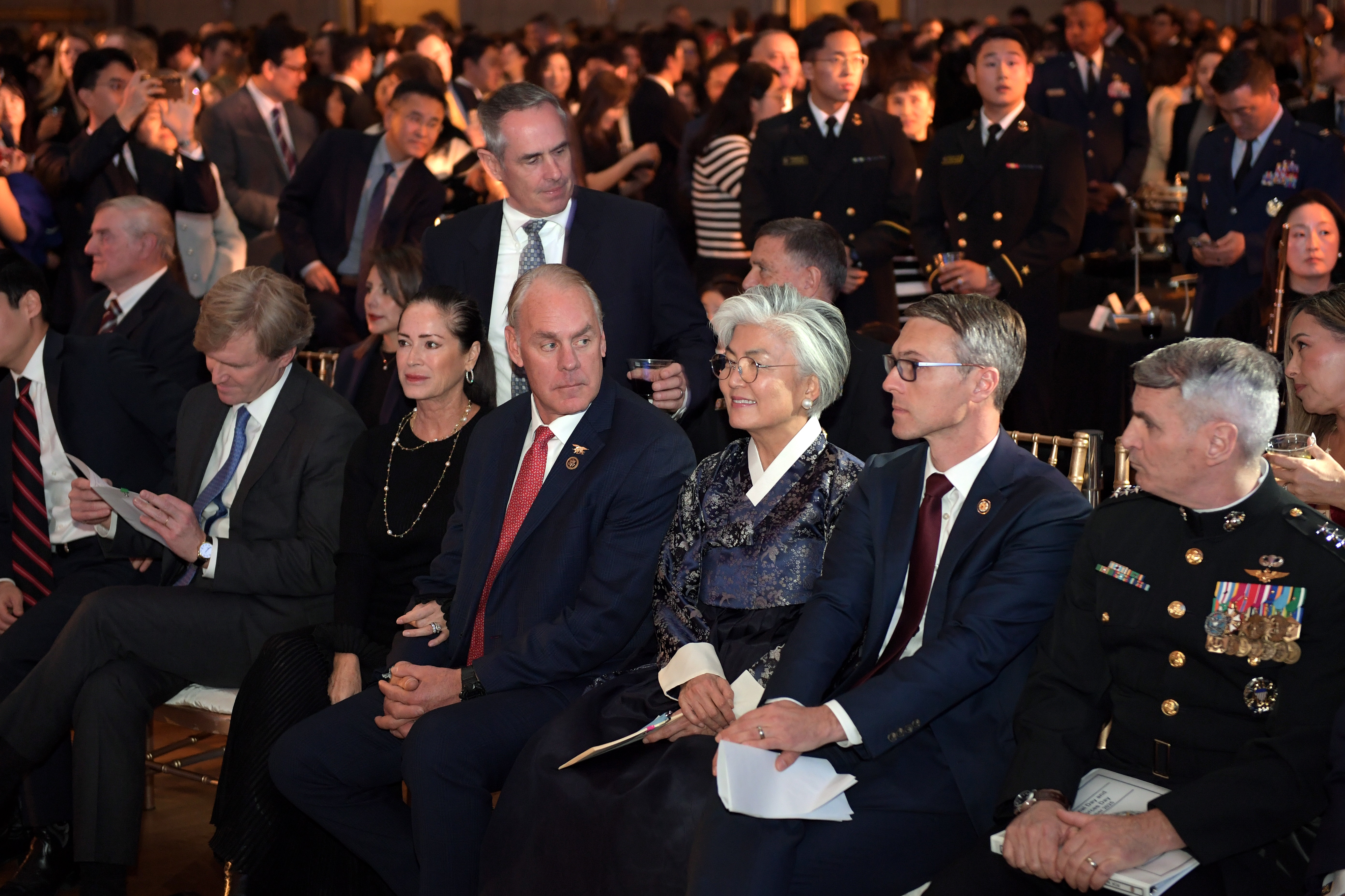 강경화 주미대사, 국경일 및 국군의 날 기념 리셉션 주최 (11.14)