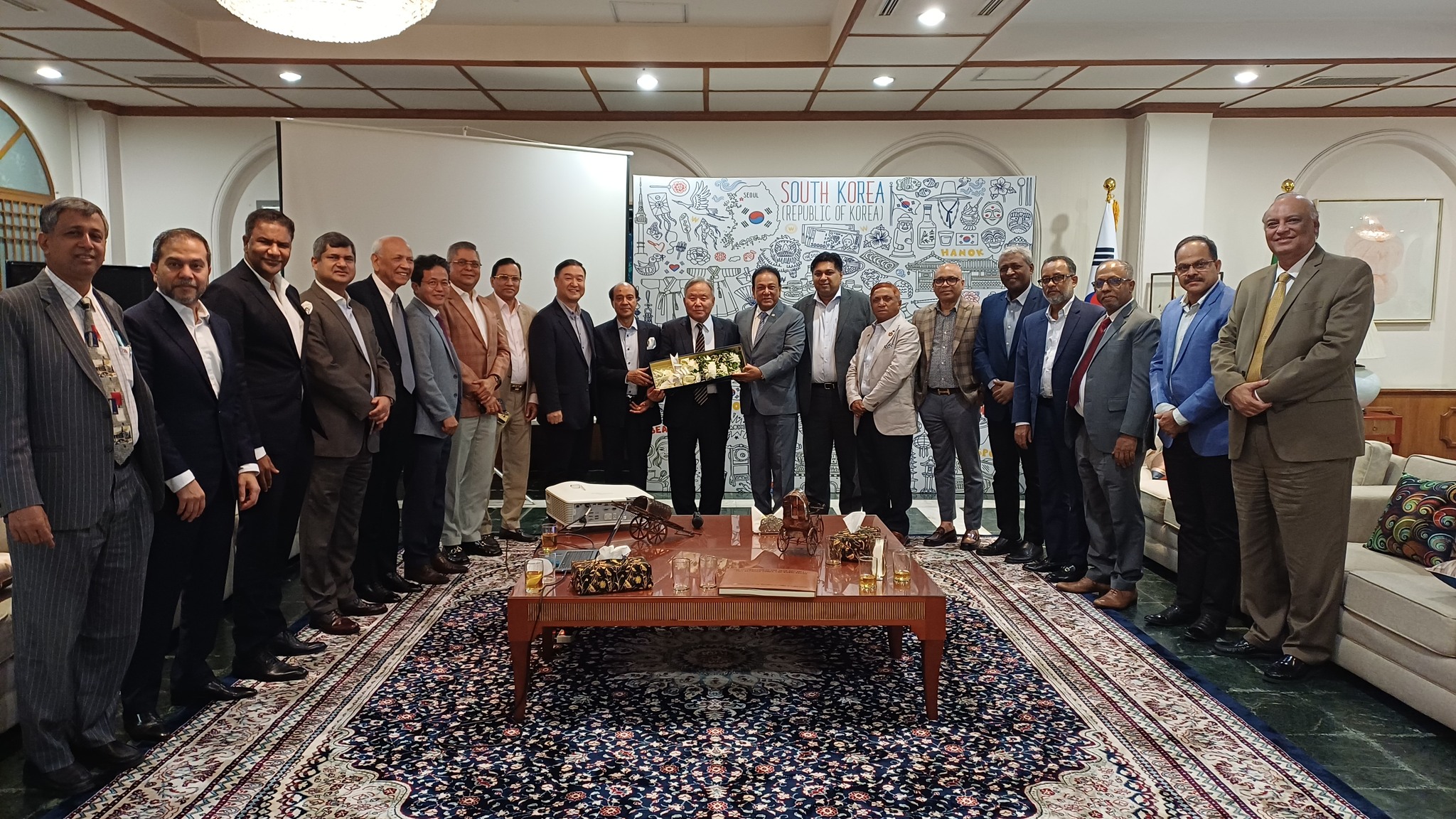 Dinner with KBCCI members(Nov.18.)