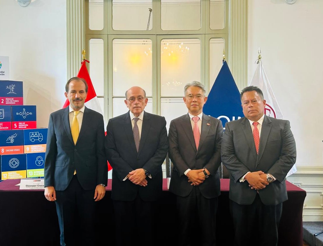 Participación en la ceremonia de Asunción de la Presidencia del Consejo de la Organización Internacional para las Migraciones (OIM)