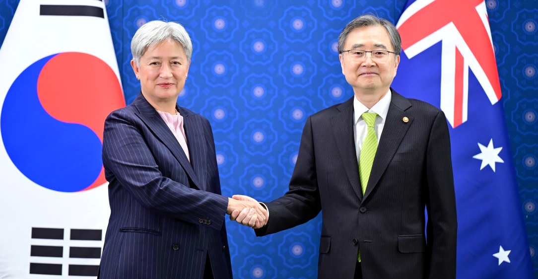 한-호주 외교장관회담 개최                                                           