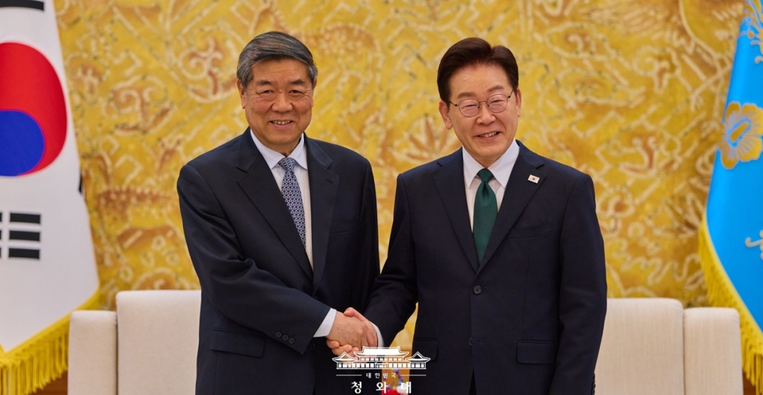 이재명 대통령, 허리펑 중국 국무원 부총리 접견                                 