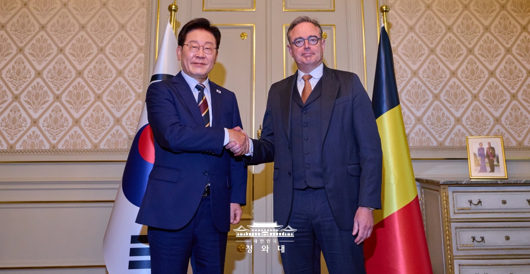 한-벨기에 정상회담                                                             