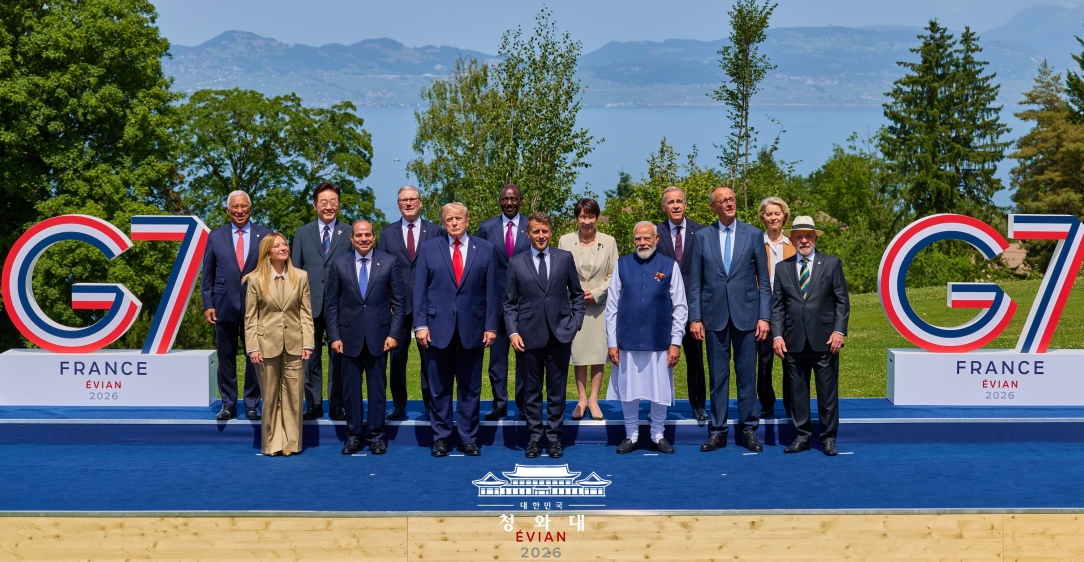 G7 정상회의 참석 결과 및 트럼프 미국 대통령과 환담