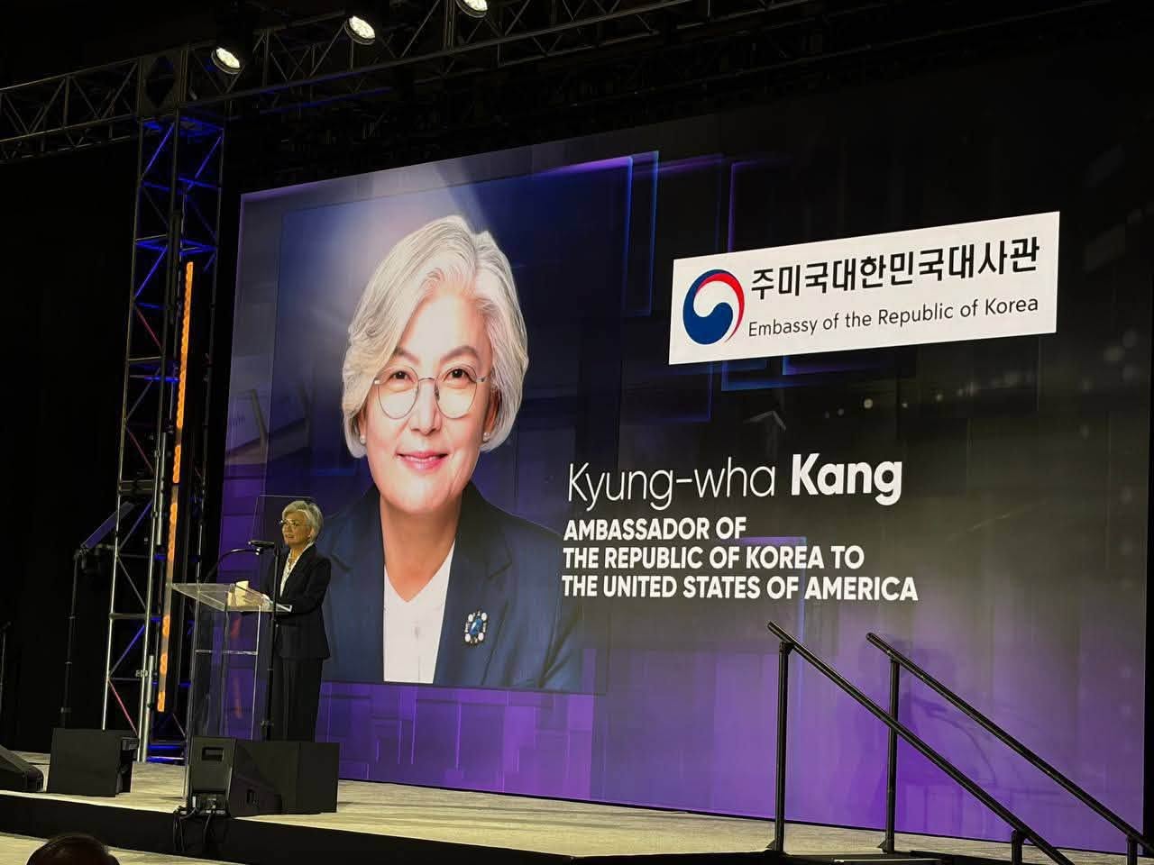Ambassador Kang Joined SK Hynix’s Groundbreaking Ceremony in Indiana (8.27) 