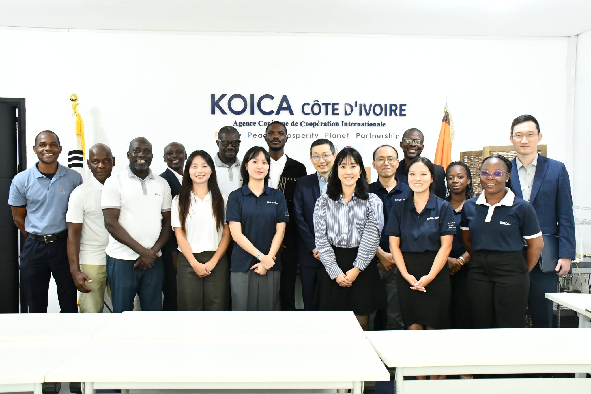 장서익 대사, KOICA 코트디부아르사무소 방문