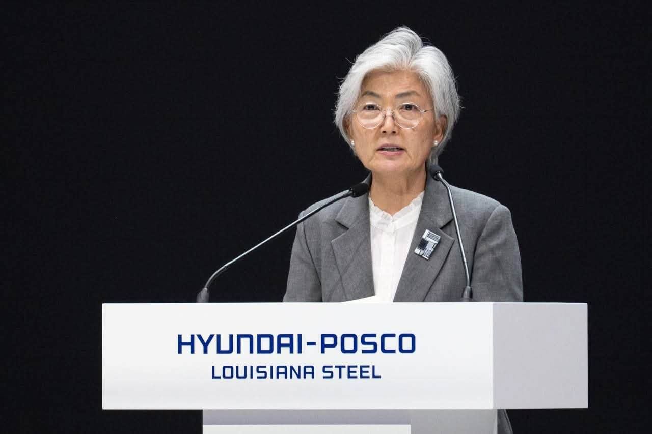 Ambassador Kang Attended the Groundbreaking for Hyundai-POSCO's New Mill in Louisiana (9.4) 
