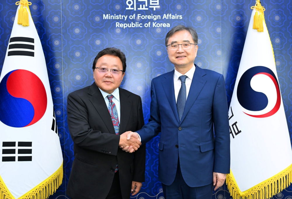 조현 외교부 장관, 국제사형제반대위원회 위원 면담