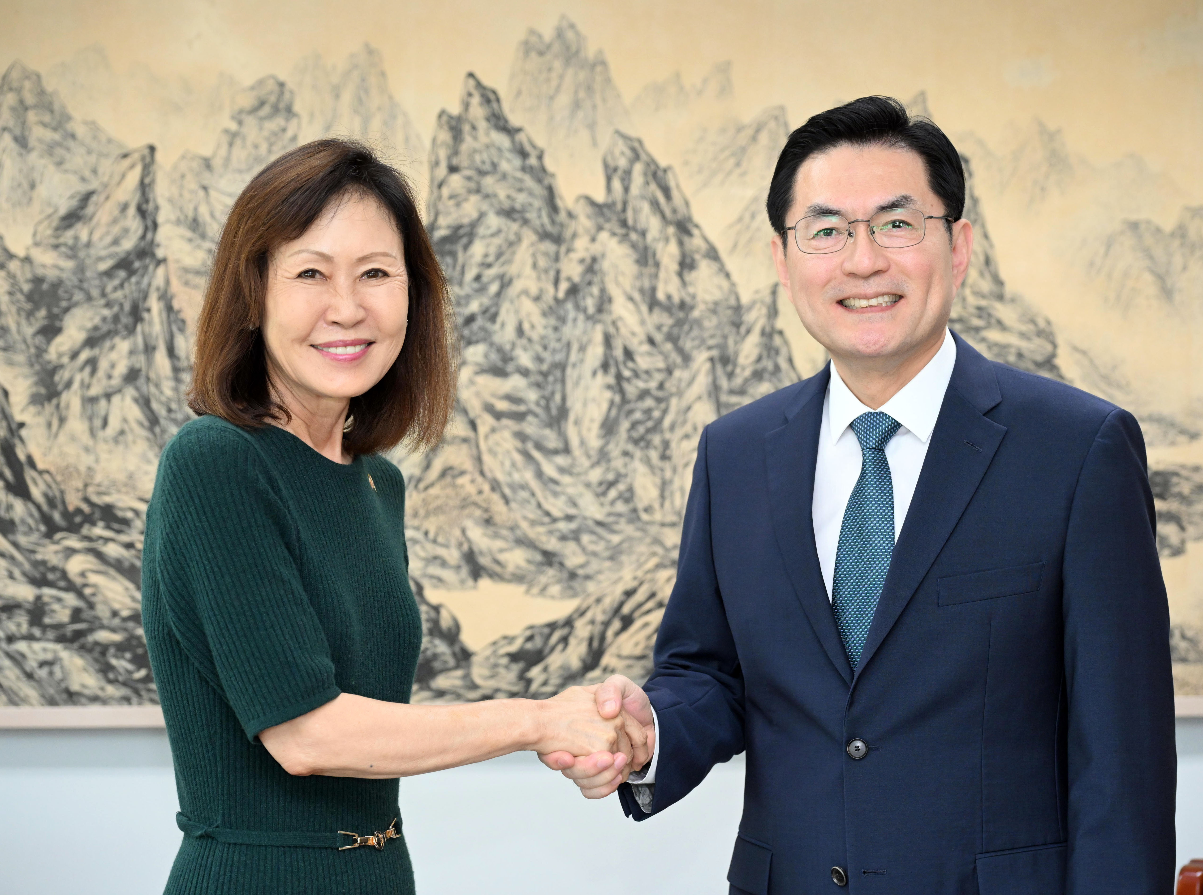 외교전략정보본부장, 미셸 스틸 (Michelle Steel) 주한미국대사 면담(9.2.)