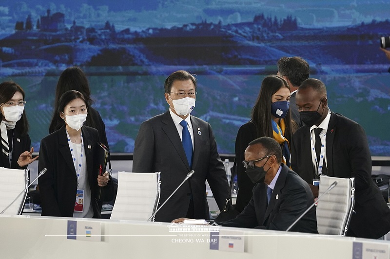 Address by President Moon Jae-in at G20 Summit Session II: Climate Change and Environment