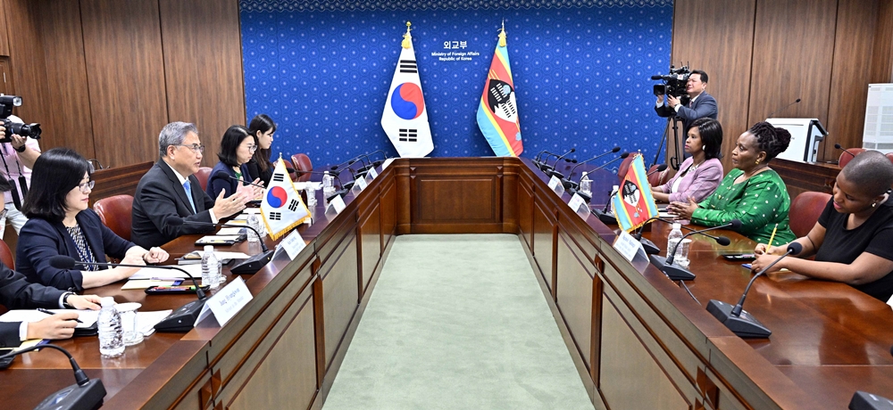 Korea-Eswatini Foreign Ministers’ Meeting Takes Place