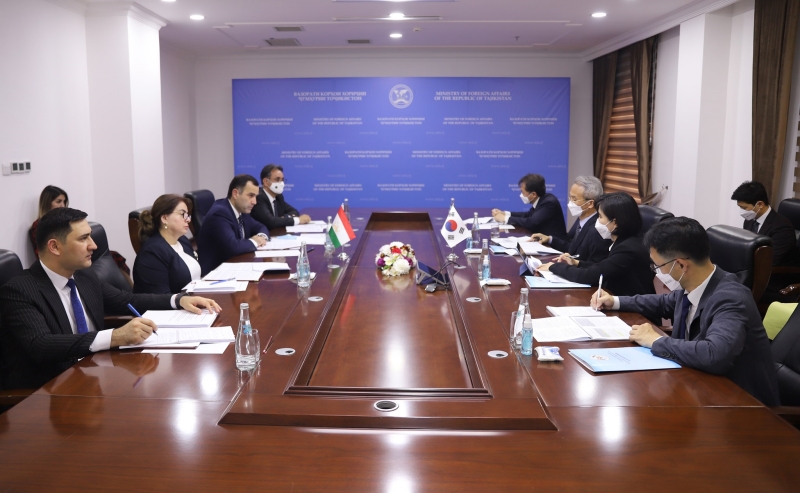 Deputy Minister for Political Affairs Yeo Seung Bae Visits Tajikistan