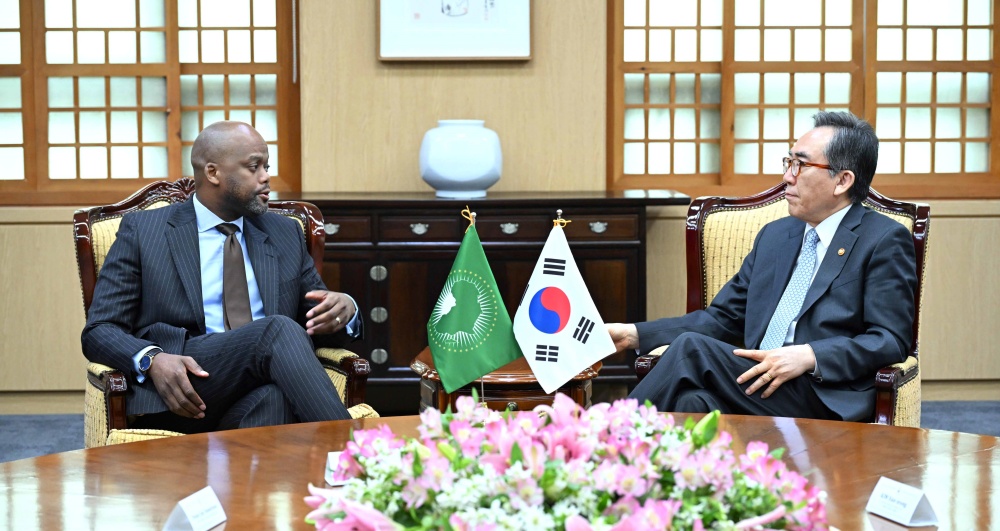 조태열 장관, 아프리카대륙자유무역지대(AfCFTA) 사무총장 면담