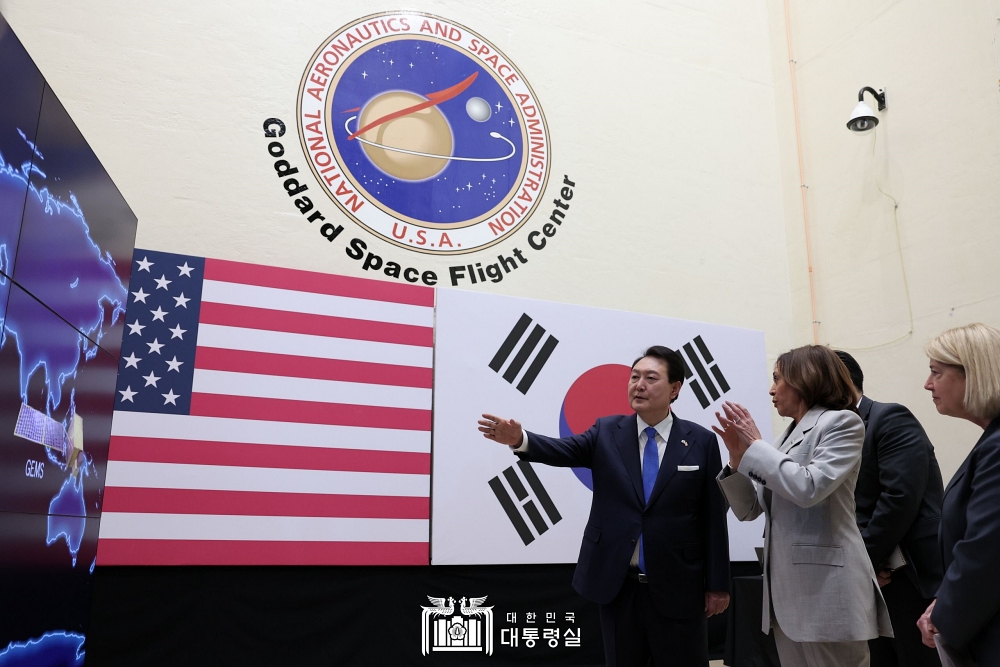 윤석열 대통령, NASA 고다드 연구센터 방문