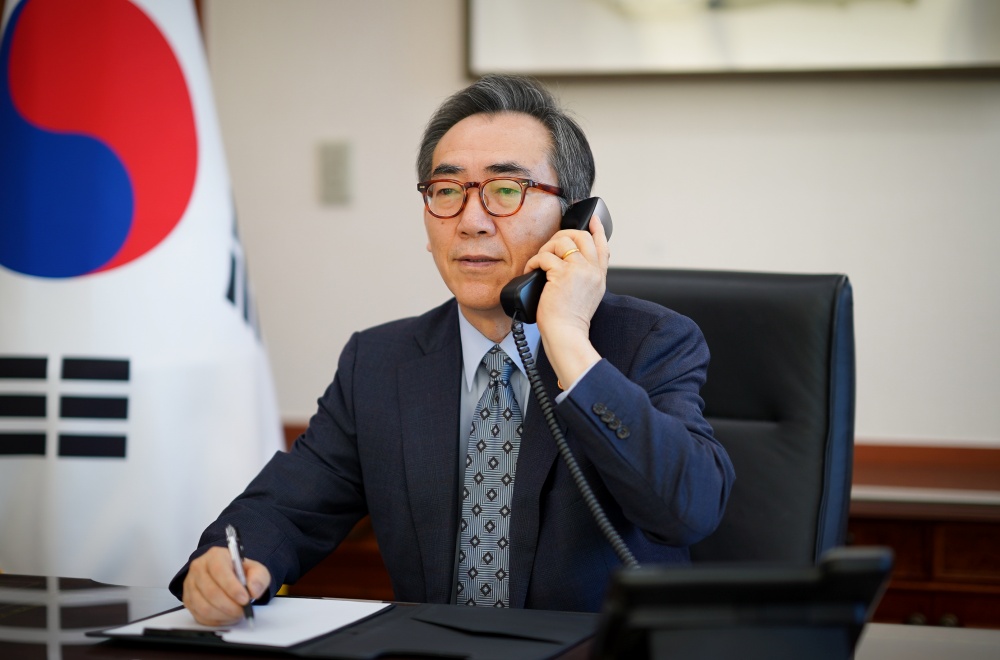 한일 외교장관 통화(1.23) 결과