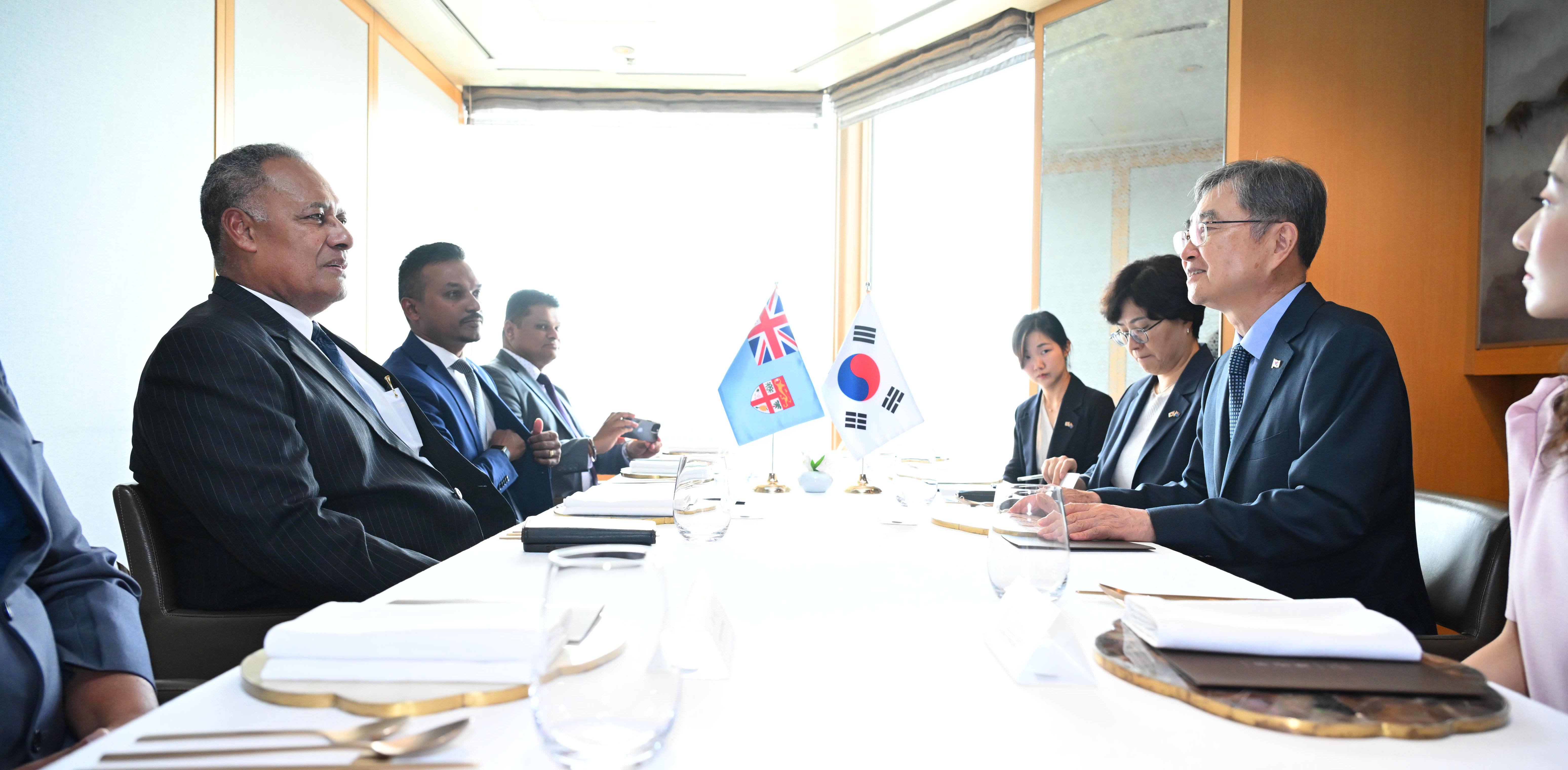 한-피지 외교장관회담