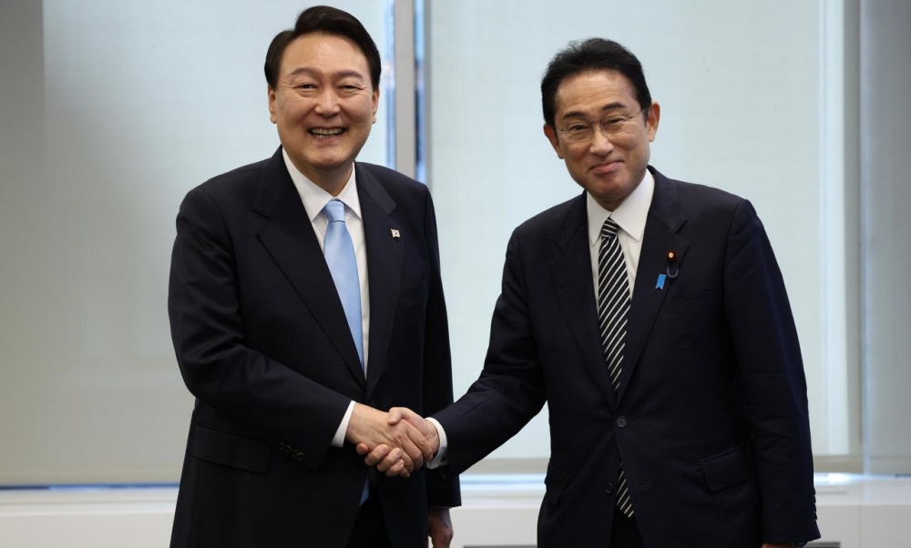 한일 정상 약식회담 결과