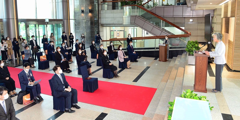 강경화 장관, ‘국민외교타운 출범식’ 참석 