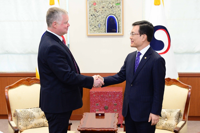 Vice Minister of Foreign Affairs Cho Meets with U.S. Special Representative for North Korea 