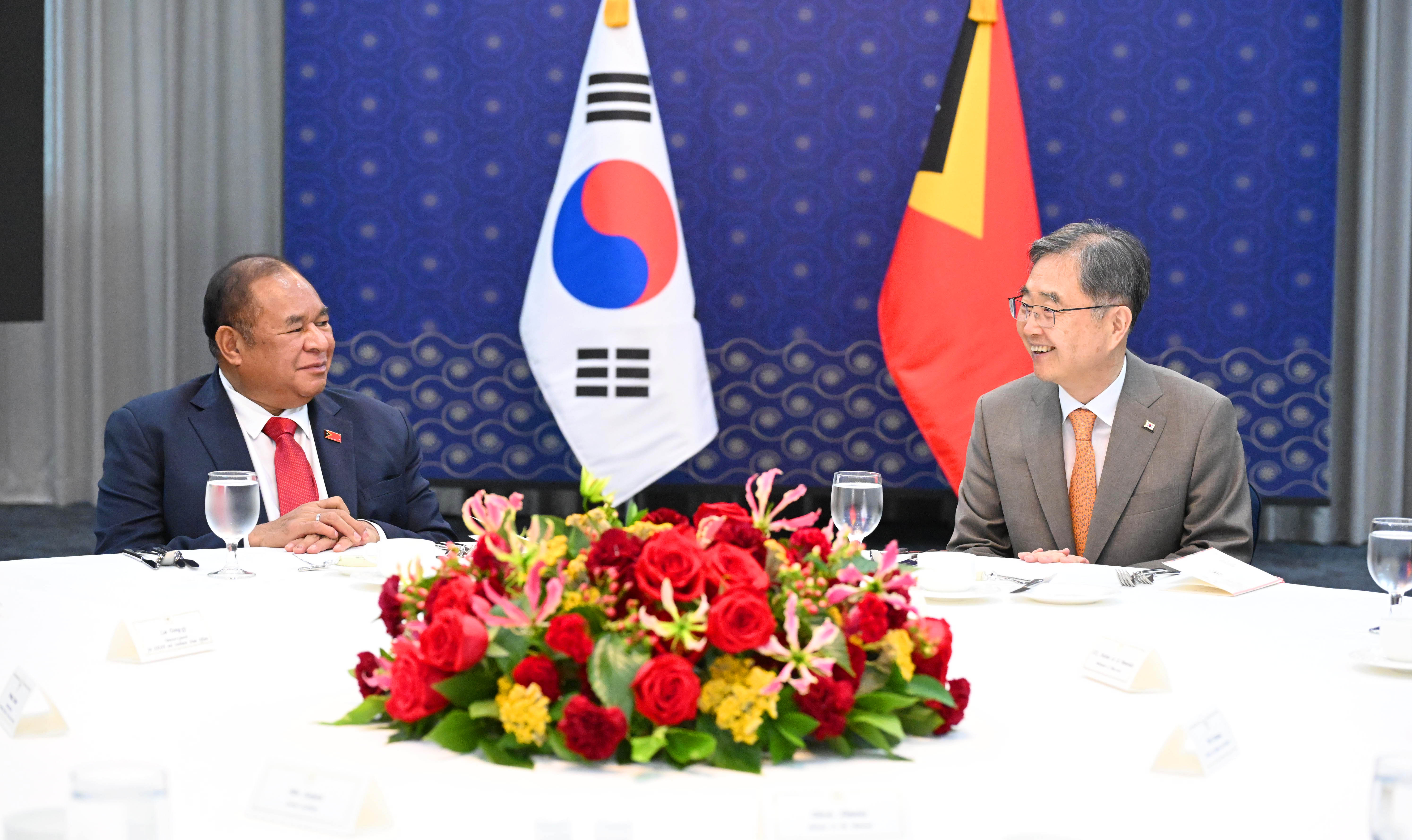 한-동티모르 외교장관 회담