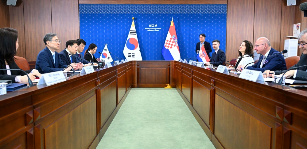 한-크로아티아 외교장관회담 개최