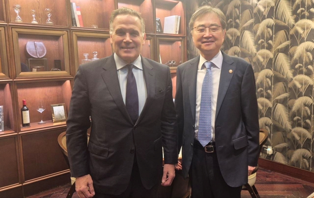 조현 장관, 데이브 맥코믹 미국 상원의원 면담