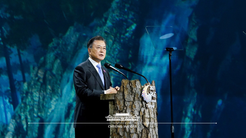 Opening Remarks by President Moon Jae-in at P4G Seoul Summit