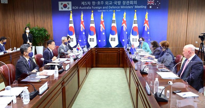 제5차 「한-호주 외교·안보(2+2) 장관회의」 개최 