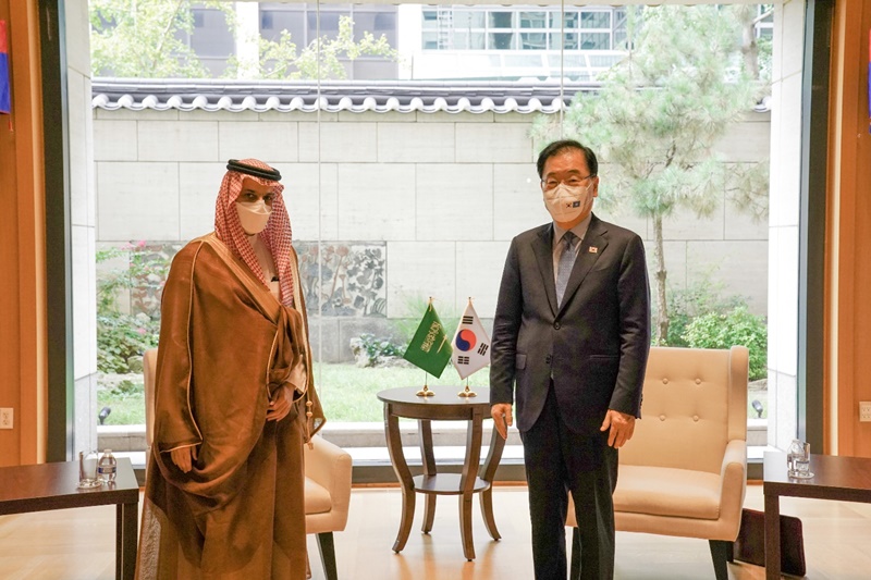 한-사우디아라비아 외교장관회담 
