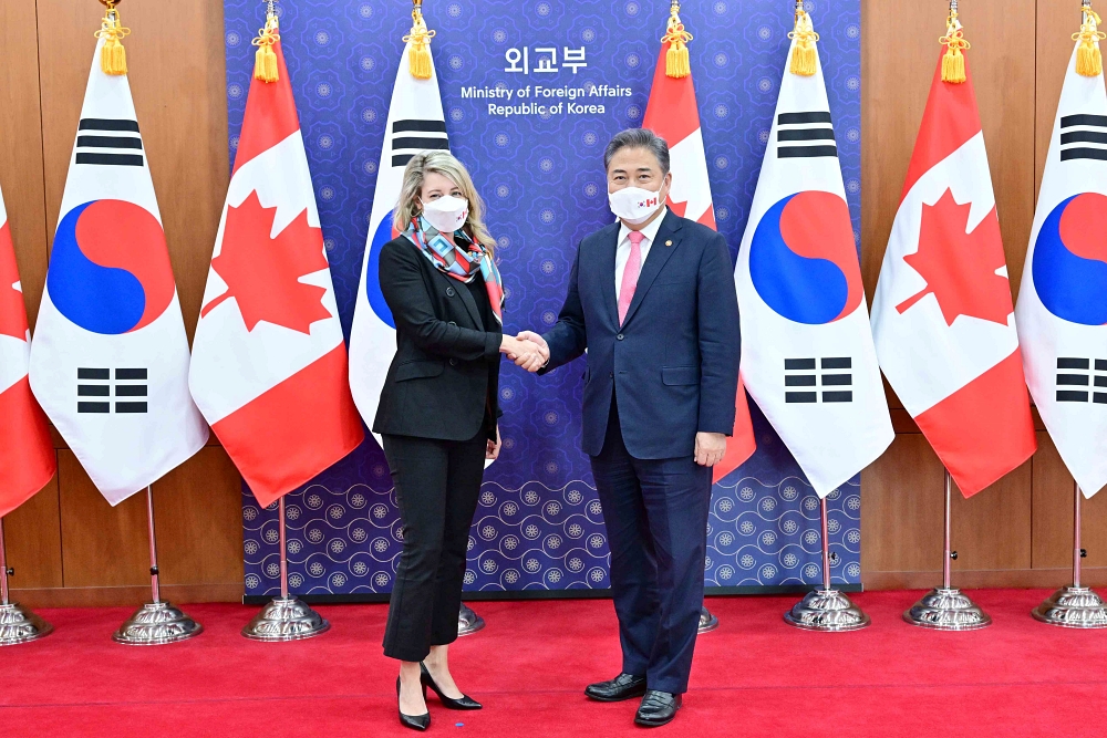 한-캐나다 외교장관회담(10.14.) 개최