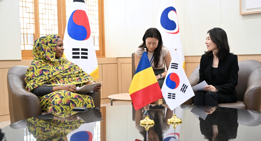 김진아 2차관, 가흐파 차드 외교부 부장관 면담