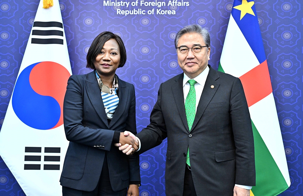 박진 장관, 한-중앙아프리카공화국 외교장관회담 개최