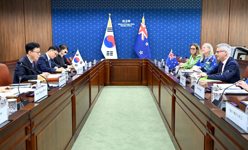 한-뉴질랜드 외교차관회담 개최