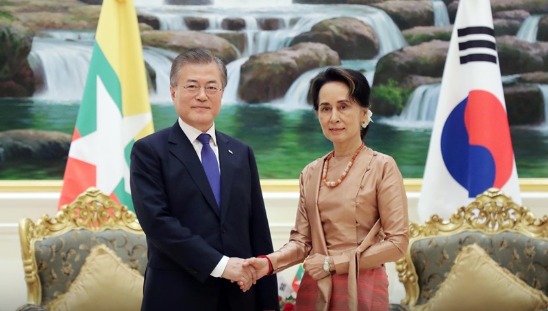Opening Remarks by President Moon Jae-in at Republic of Korea-Republic of the Union of Myanmar Summit