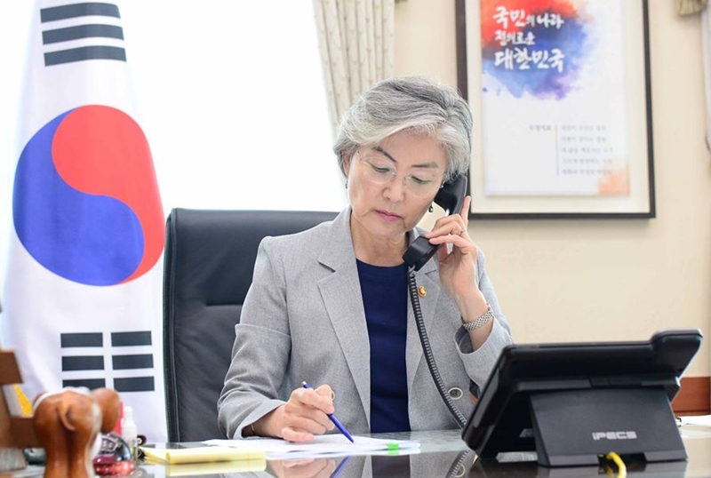 Telephone Conversation between ROK Minister of Foreign Affairs and Kenya’s Cabinet Secretary for Foreign Affairs on June 15 
