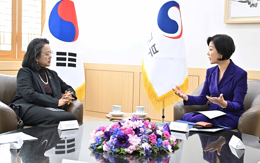 Vice Minister of Foreign Affairs Oh Meets with Executive Secretary of United Nations Economic and Social Commission for Asia and the Pacific (UN ESCAP)