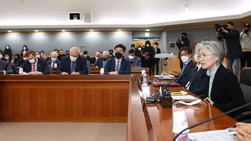 2nd Briefing Session on ROK Government’s Response to COVID-19 Held for Diplomatic Corps in ROK 