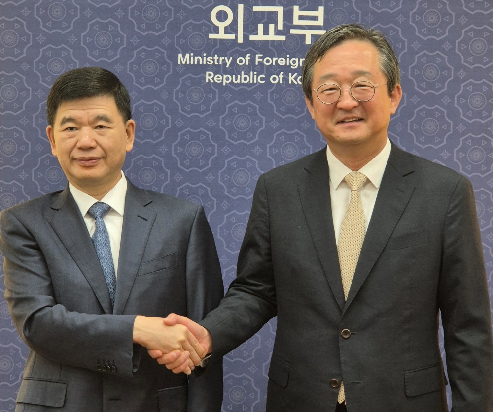 정병원 차관보, 중국 간쑤성 스모우쥔 부서기 면담(8.7.)