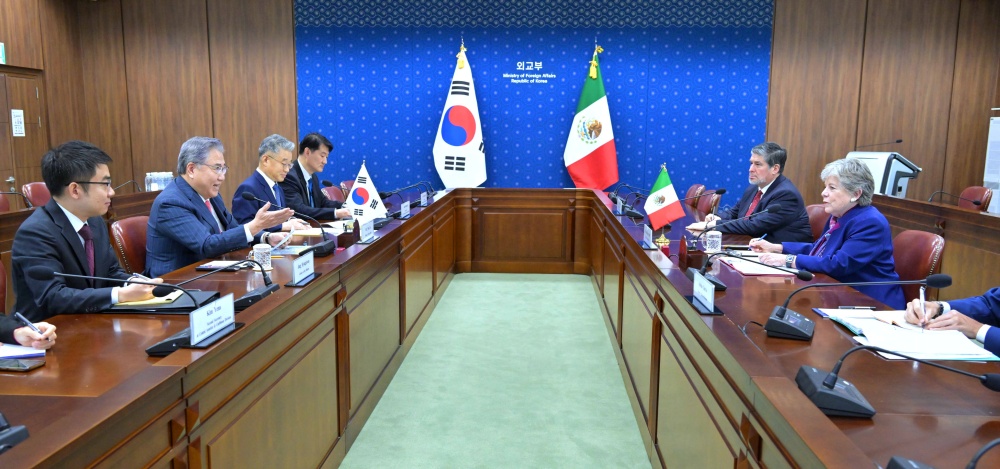 박진 장관, 한-멕시코 외교장관회담 및 오찬 간담