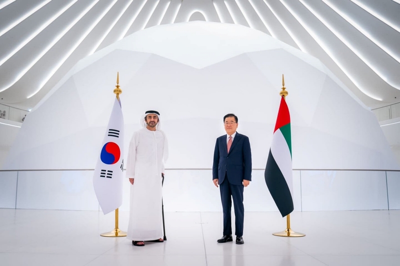 정의용 외교장관, UAE 왕세제 예방 및 한-아랍에미리트(UAE) 외교장관회담(10.10.) 결과