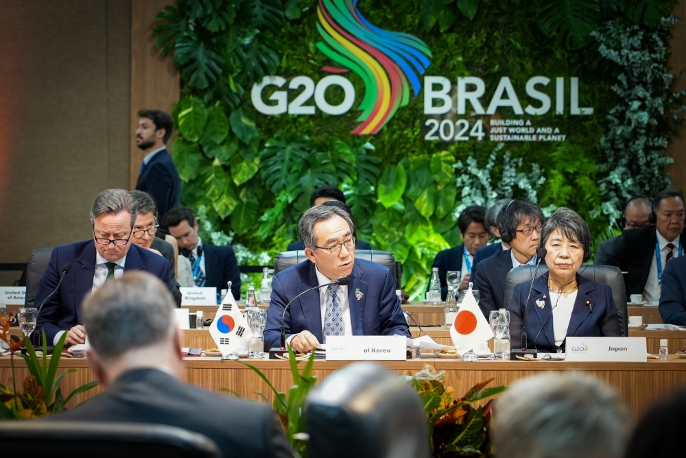 Minister of Foreign Affairs Cho Tae-yul Attends Group of 20 (G20) Foreign Ministers’ Meeting